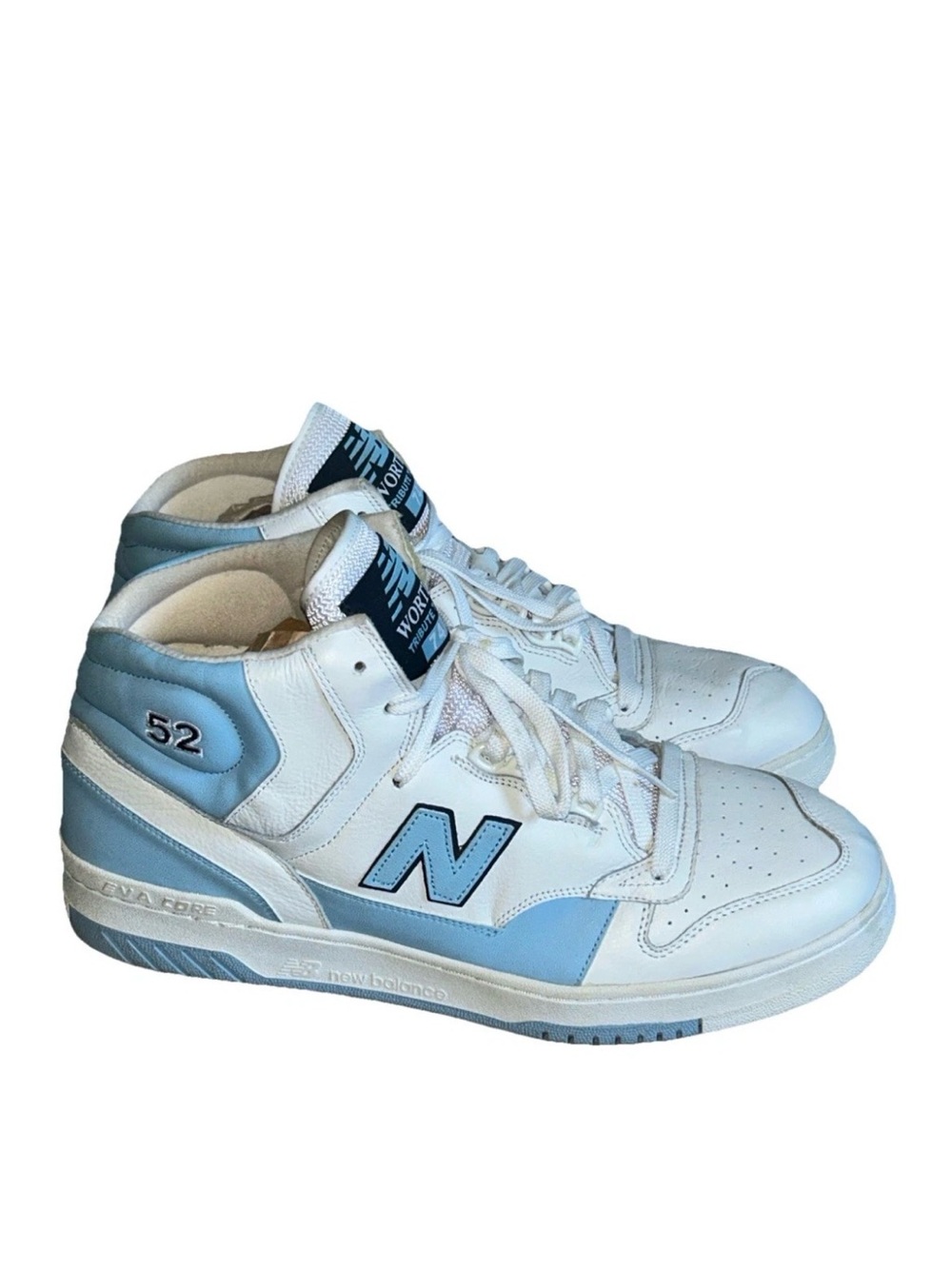 New Balance James Worthy 740 Tribute To UNC 2014 Size 13 Rare Retro White